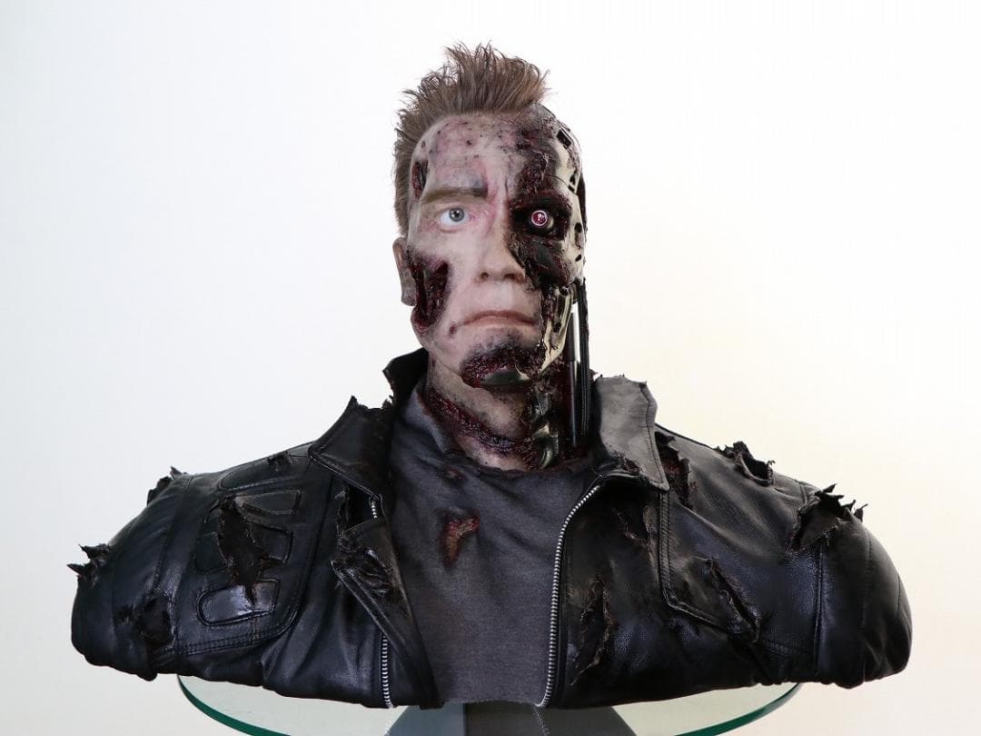 等身大 ターミネーター３ シリコンバスト T3 アーノルドシュワルツェネッガー