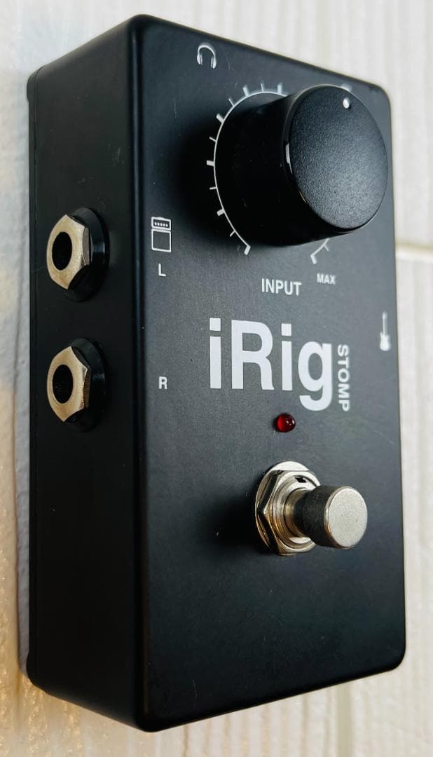 中古美品 iRig Stomp ペダルタイプ ギターインターフェース iOS対応