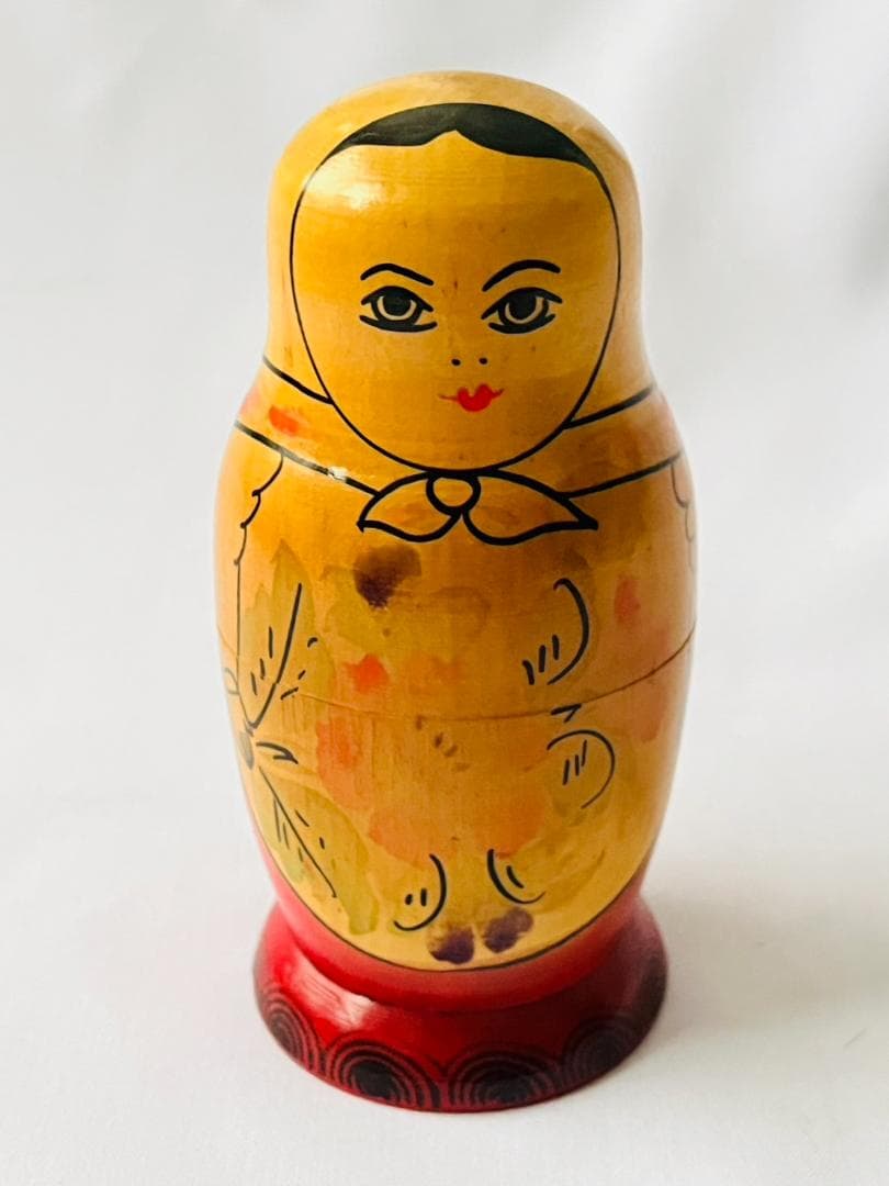 ソ連 アンティーク 燭台 マトリョーシカ 蝋燭立 ソビエト ロシア 雑貨