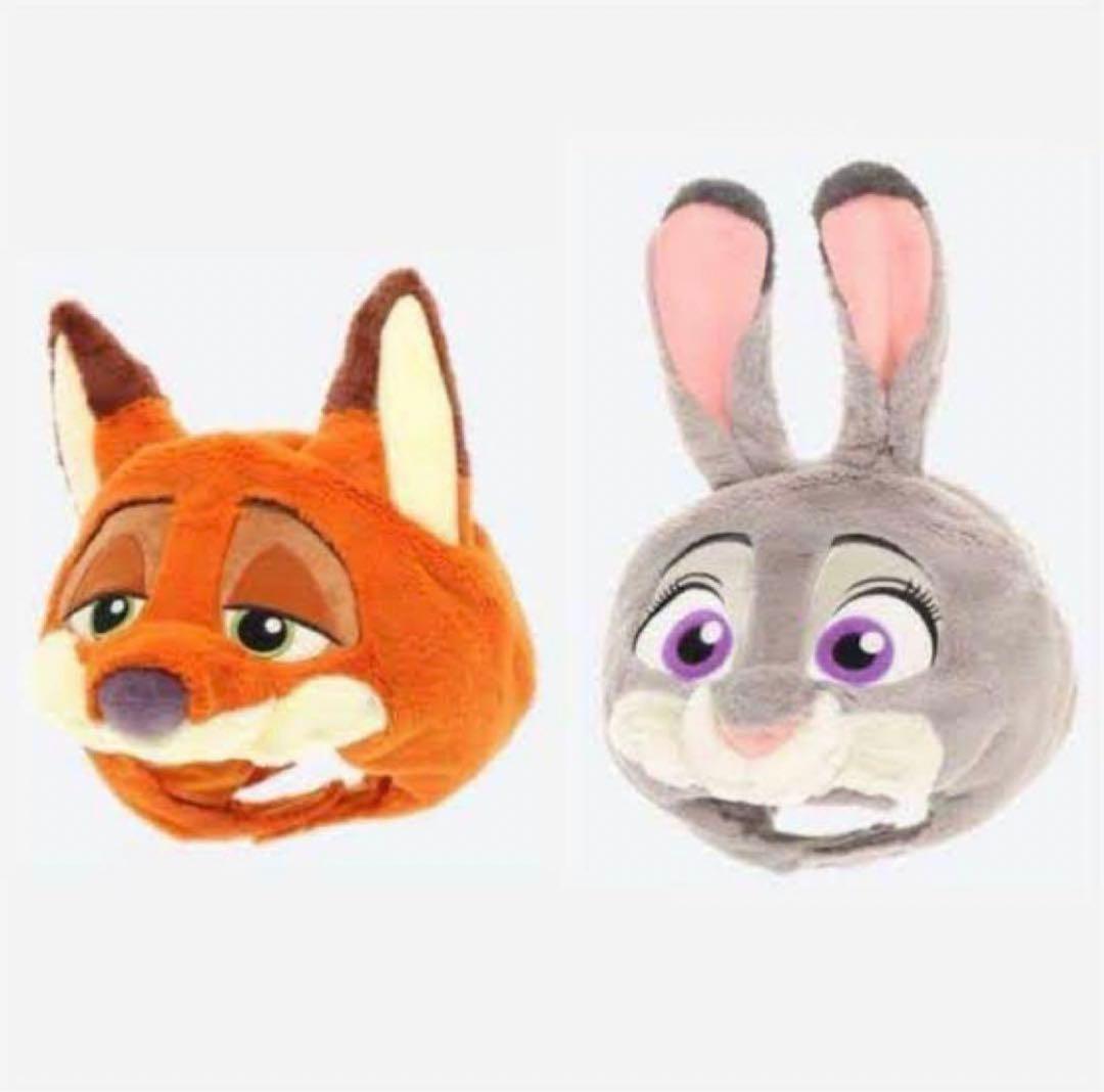 2点セット　ズートピア　ディズニーファンキャップ　ニック　ジュディ