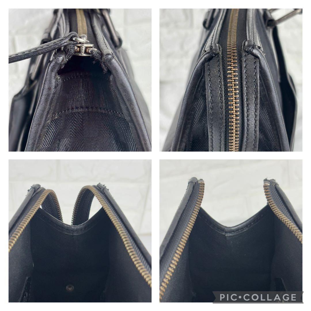 BURBERRY バーバリー シャドーチェック 2way ビジネスバッグ