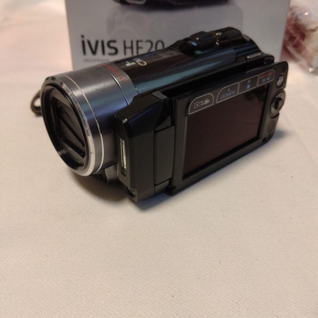Canon iVIS HF20 ビデオカメラ 本体　動作確認済み　付属品完備