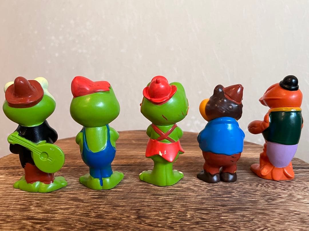 《レア・美品》「けろっこデメタン」 ソフビ　5体セット タツノコプロ