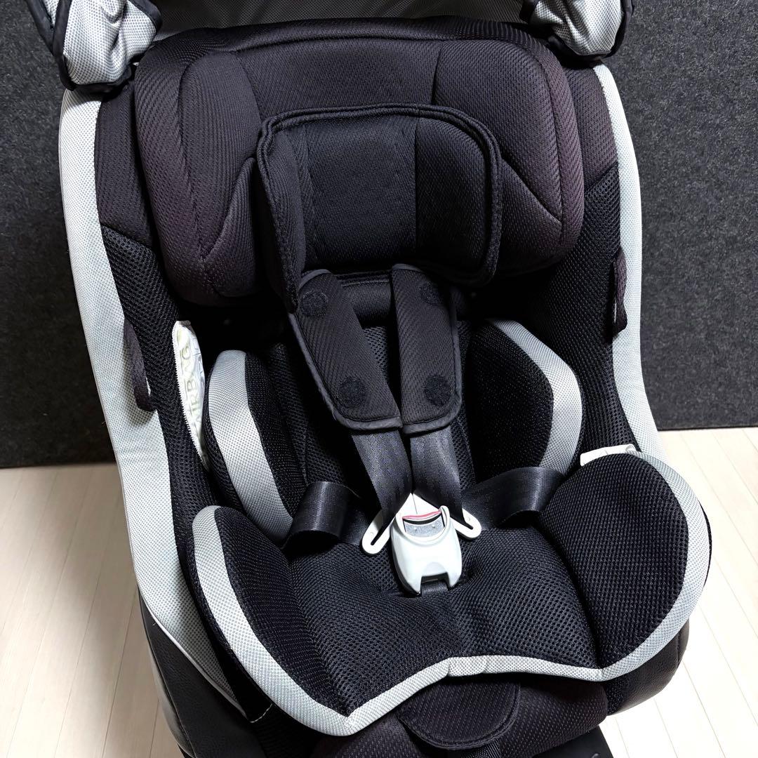 アップリカ クルリラ ISOFIX モアレブラック チャイルドシート - メルカリ