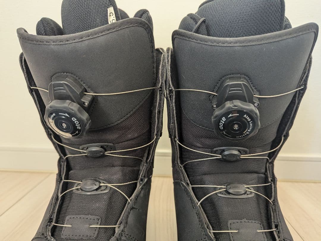 ブラック スノーボードブーツVISIONPEAKS