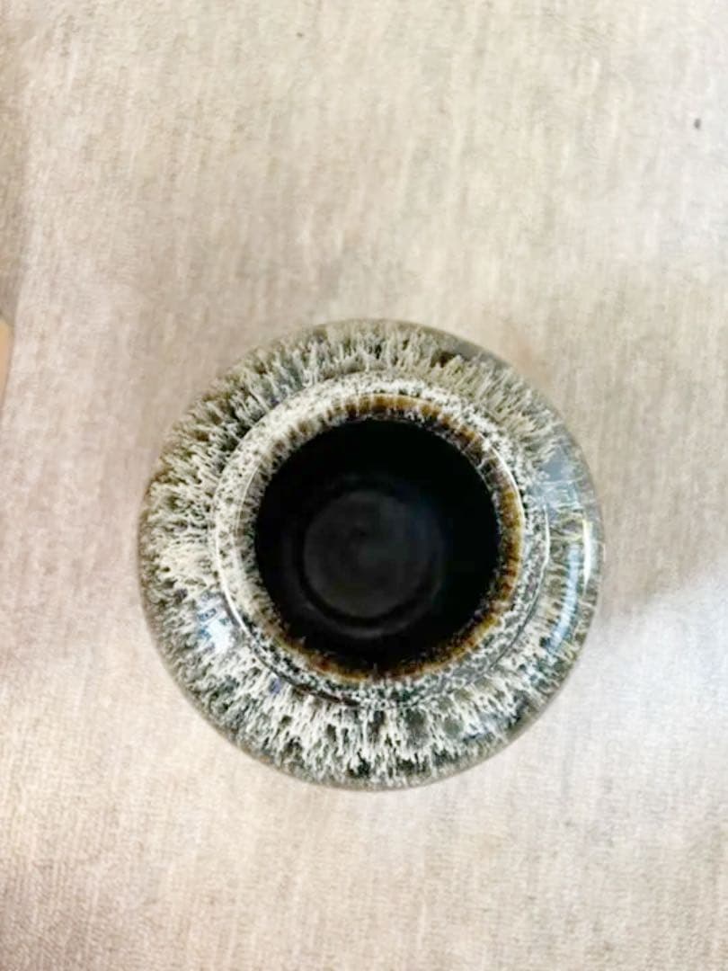 中世から続く名窯、丹波焼、市野信水の壺とおまけの花瓶