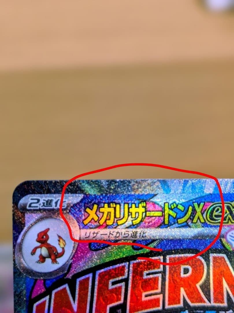 メガリザードンX ex (中国語箔押しエラーカード） & ゲンガーVMAXセット