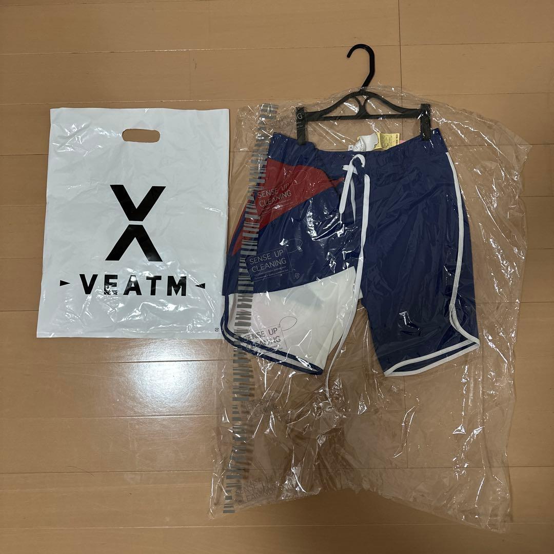 VEATM ボードショーツ　1度のみ着　クリーニング済　M ビートム　フィジーク VEATM ビートム Mサイズ ステージショーツ フィジーク サーフパンツ