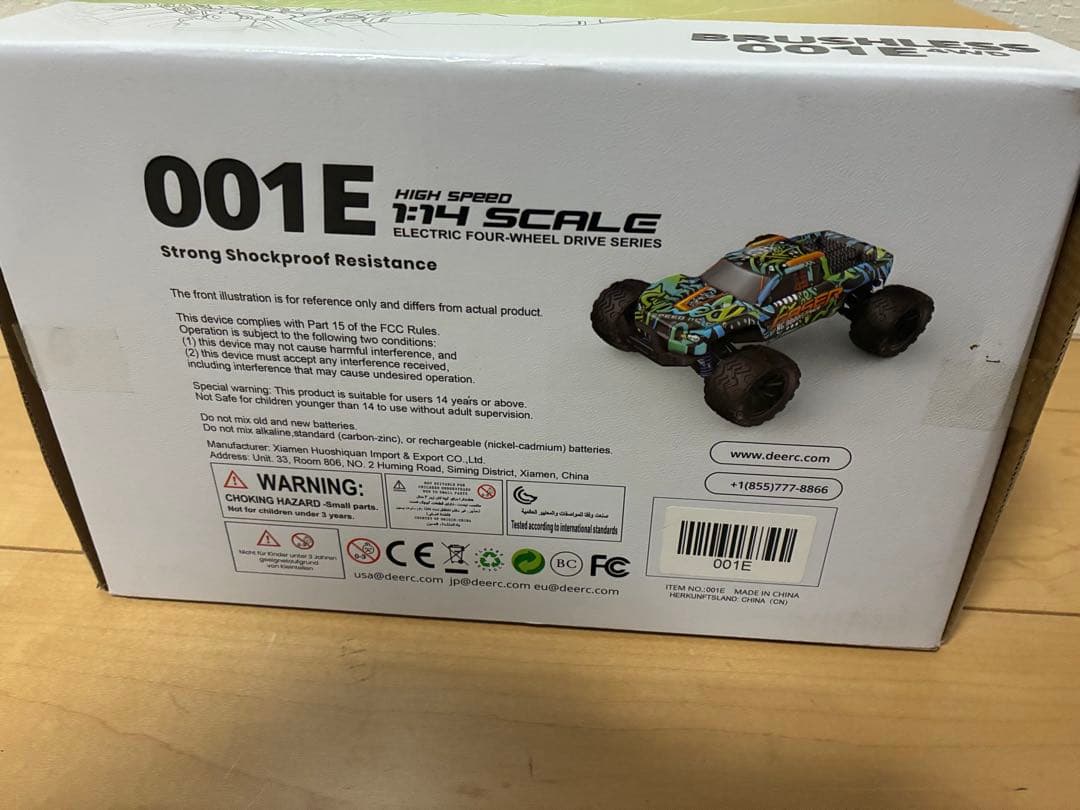 【新品】DEERC ブラシレス 001E 4WD ラジコンカー