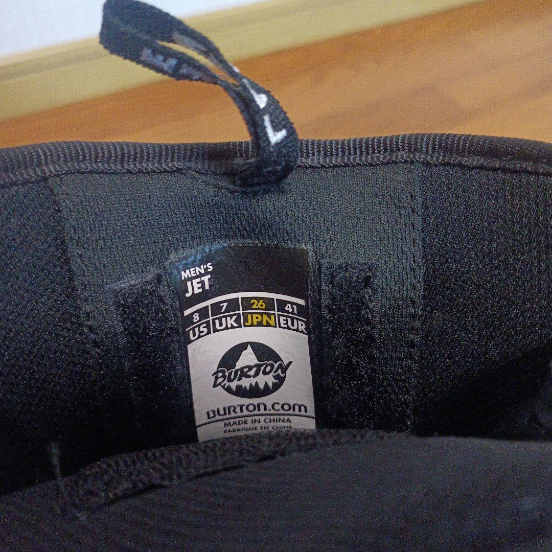 【美品】BURTON スノーボードブーツ JET 26.0