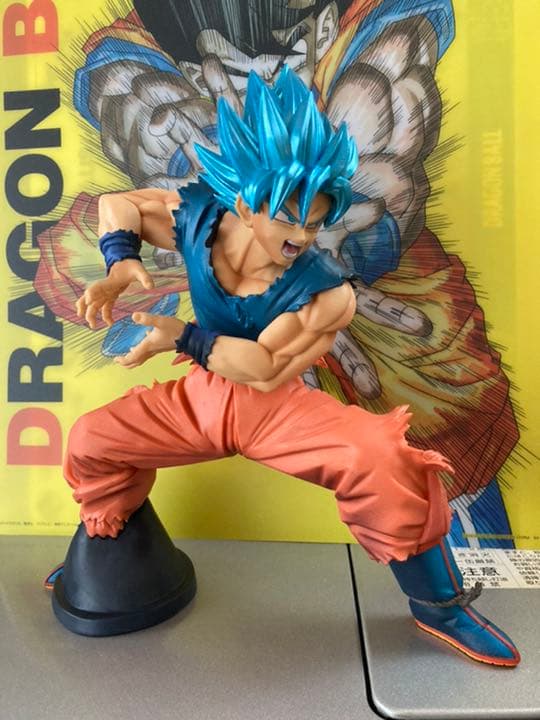 ドラゴンボール超 超サイヤ人ゴッド 孫悟空 かめはめ波ver フィギュア