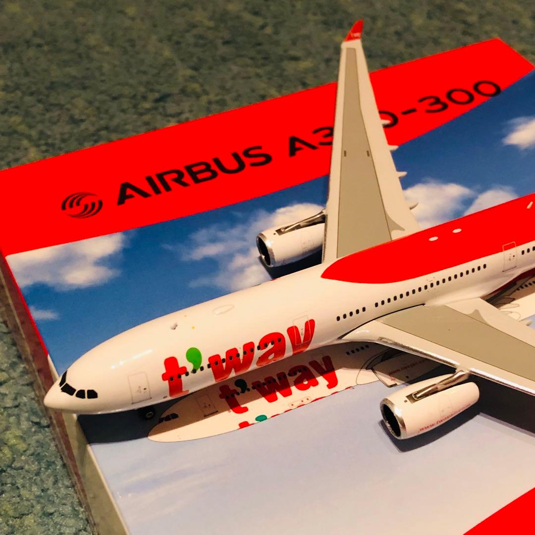 t'way ティーウェイ航空 A330-300 Phoenix 1:400