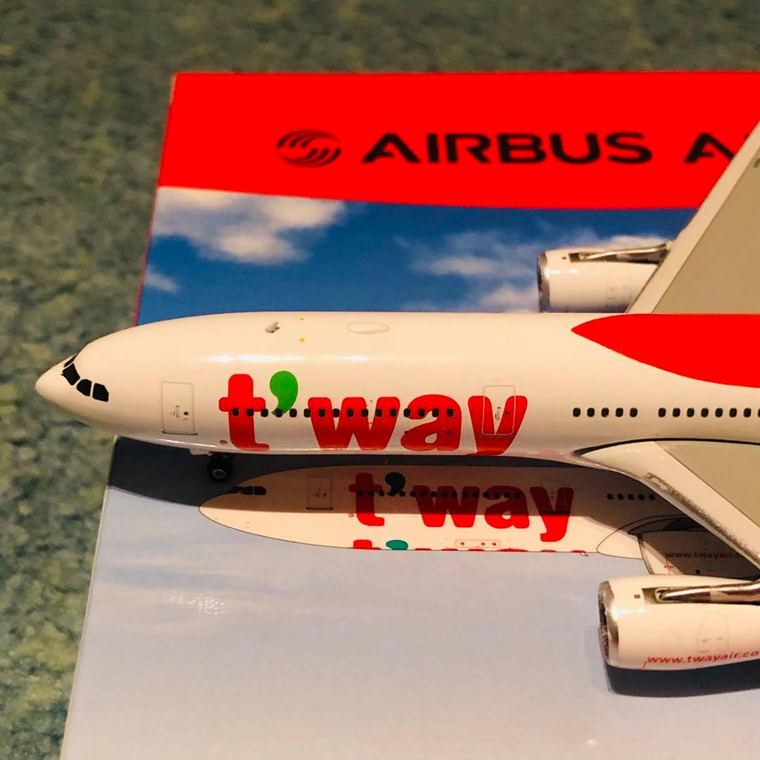 t'way ティーウェイ航空 A330-300 Phoenix 1:400