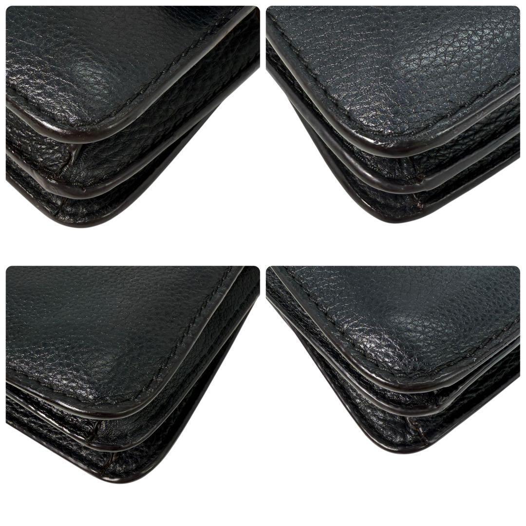 《美品》トリーバーチ ショルダーバック アクセサリーポーチ レザー ゴールド金具