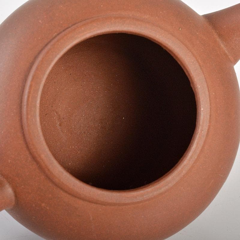 中国　中国宣興銘　紫砂　朱泥　急須　茶壷　D　R7188