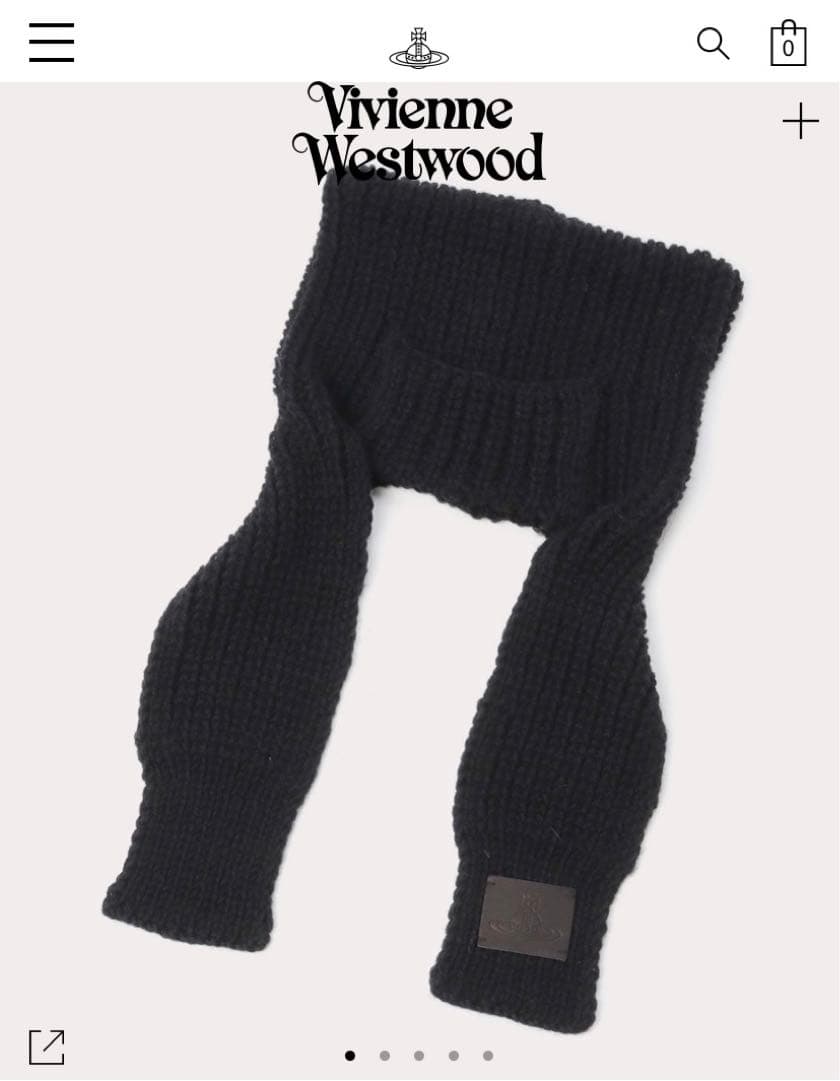 希少】Vivienne Westwood キャットイヤー フラップニット帽