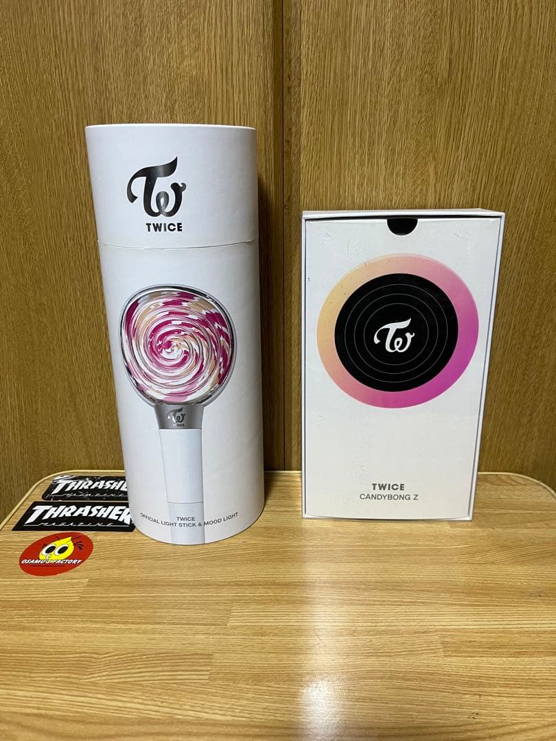 TWICE CANDYBONG ∞【2本セット】 TWICE Official Pen Light Stick ver