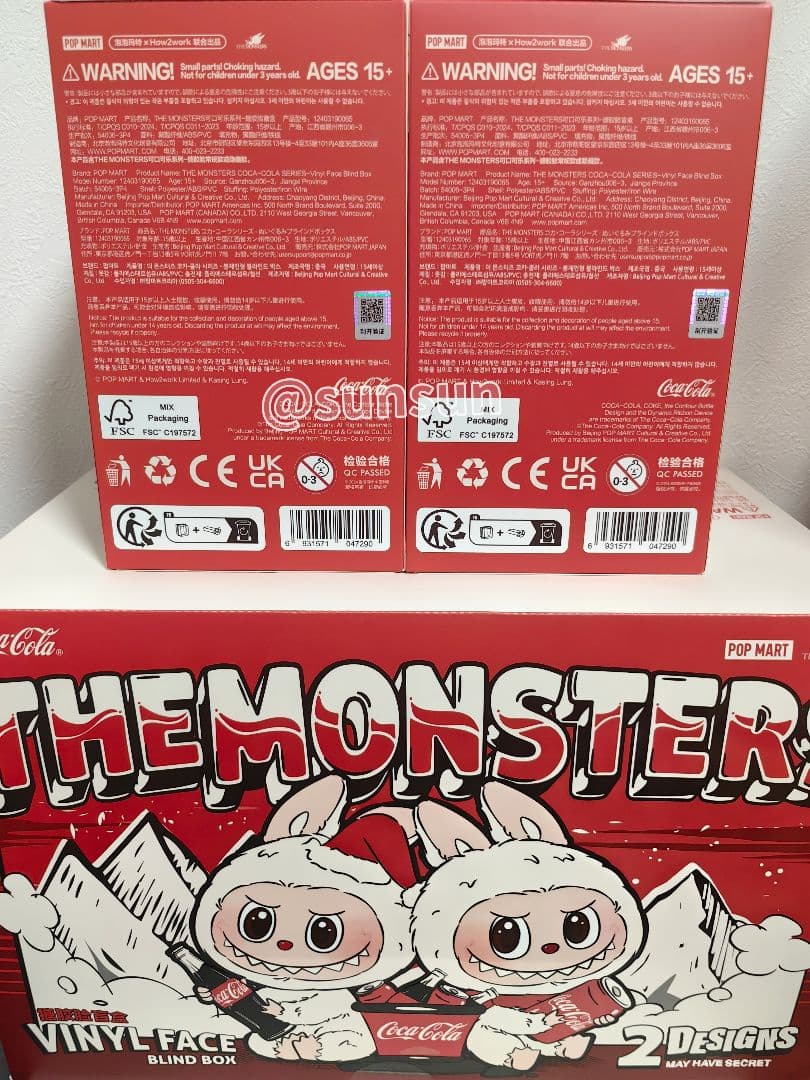 ⭐*︎様 POP MART LABUBU コカ·コーラ 新品未開封2個セット