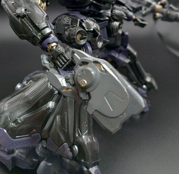 【玄鋼謹製】30MM アーマードコア6 オープンフェイス　フル塗装完成品