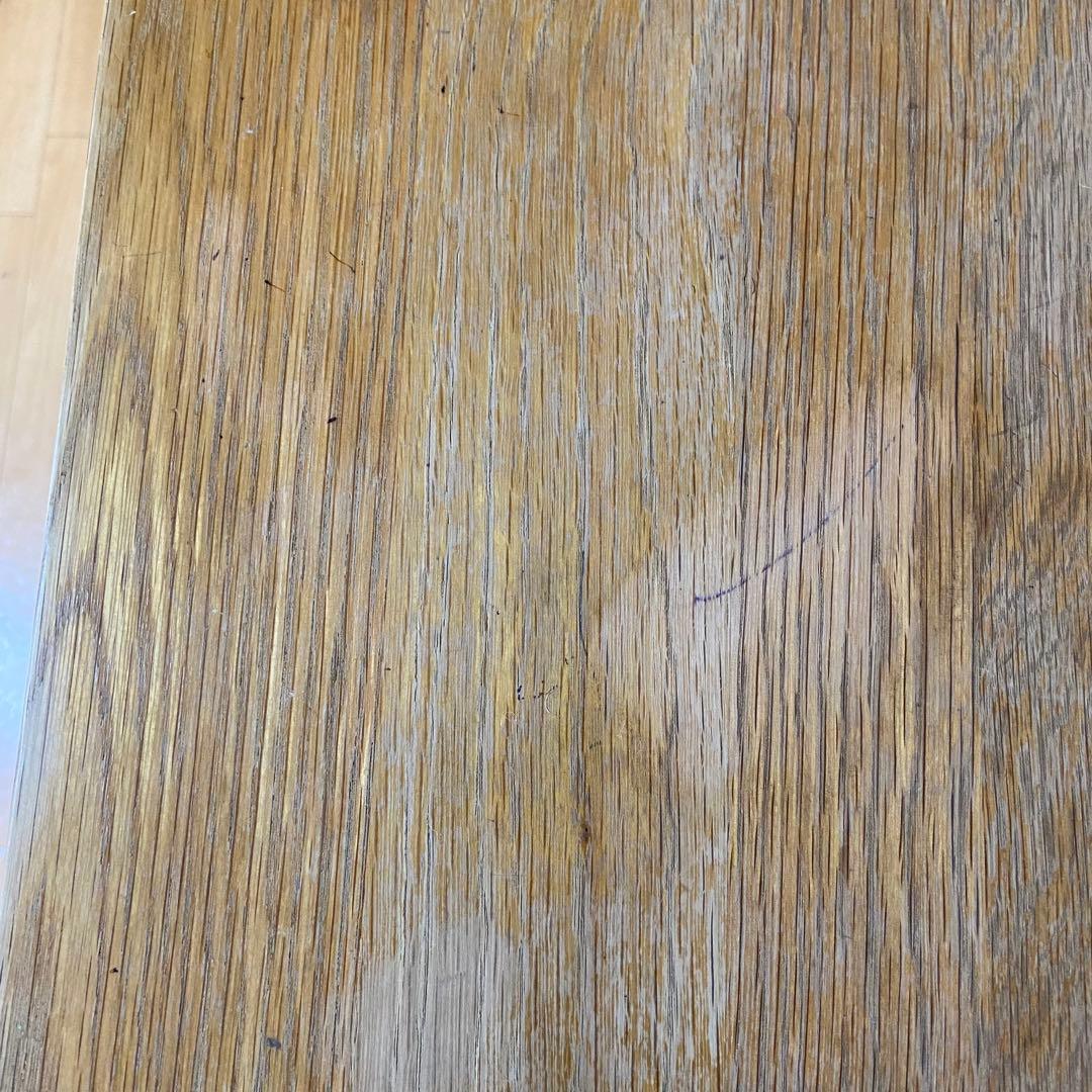 無印良品 無垢材 テーブル オーク材 1400mm ダイニングテーブル 廃盤商品