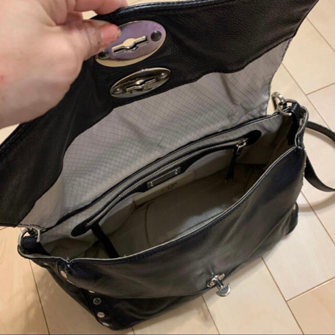 ZANELLATO ザネラート ポスティーナ　ブラック