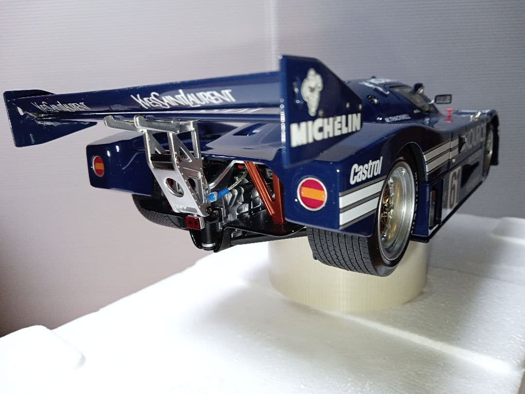 エグゾト exoto ザウバーメルセデス C9 イブサンローラン ミニカー