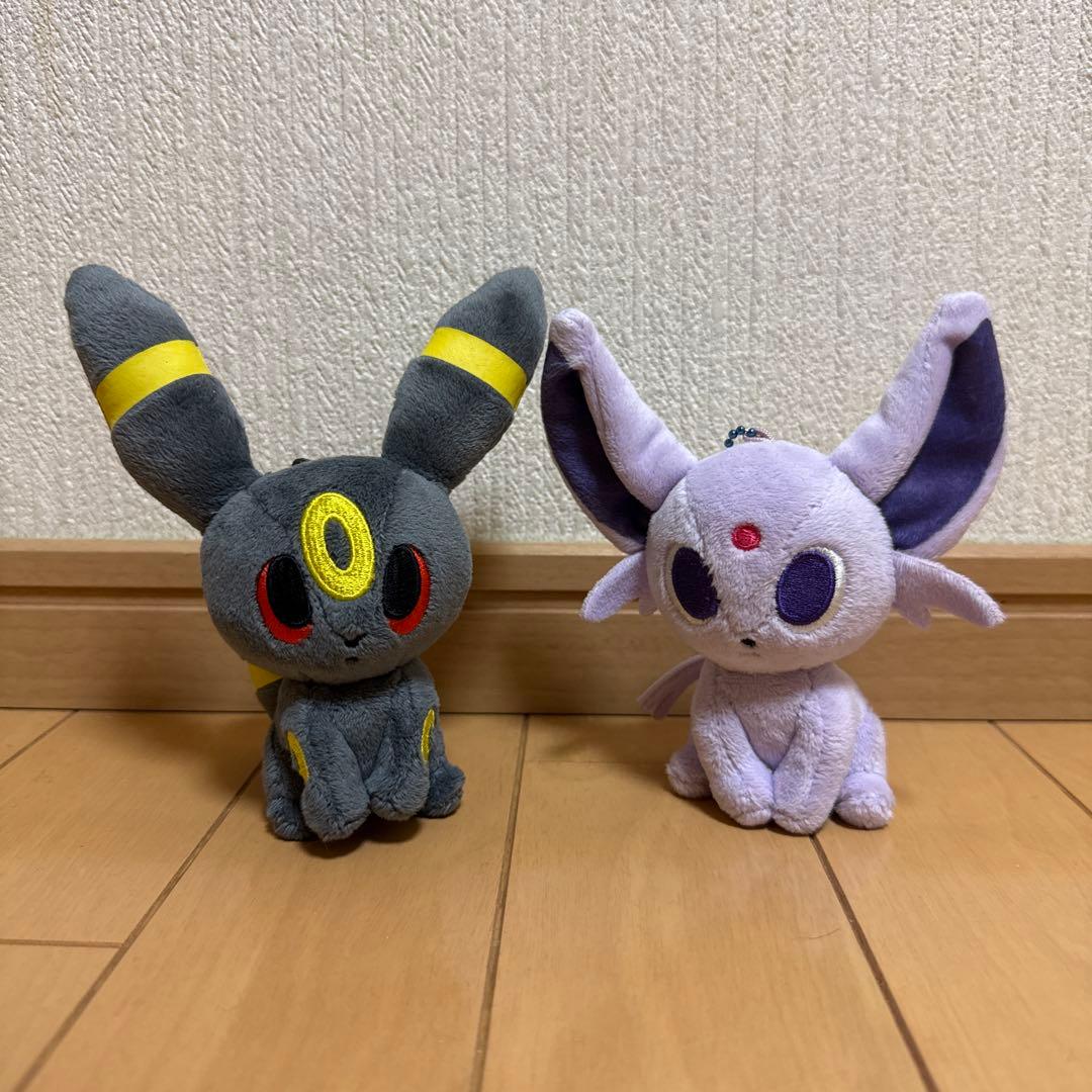 pokemon time マスコット ブラッキー&エーフィ