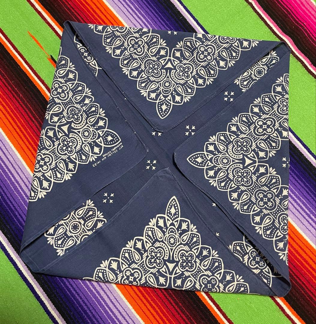 【Special】②④②60s USA製 バンダナ WAMCRAFT アイアン