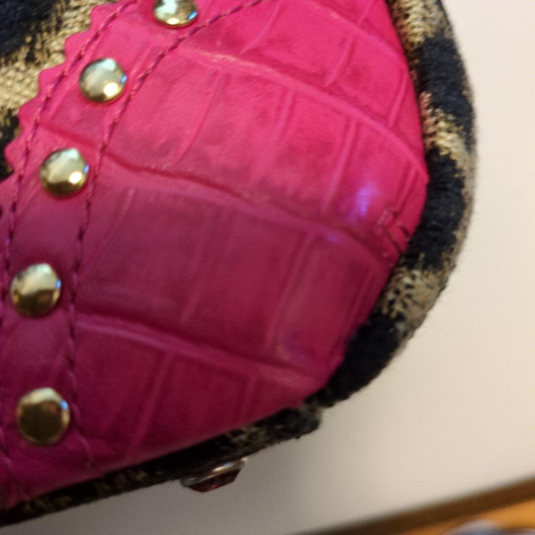 美品 Think Bee!カラフルハート ショルダーバッグ