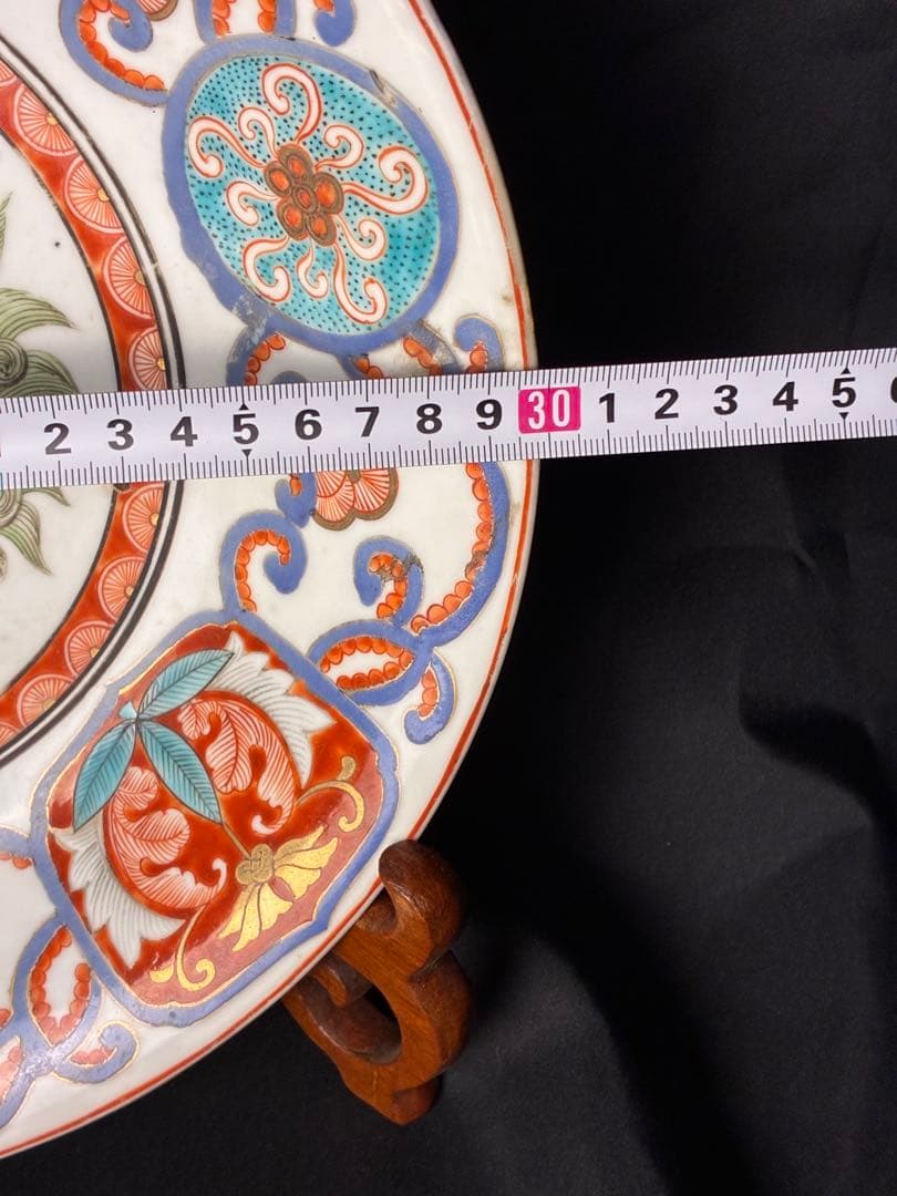 NBK99様専用 伊万里？獅子 色絵皿