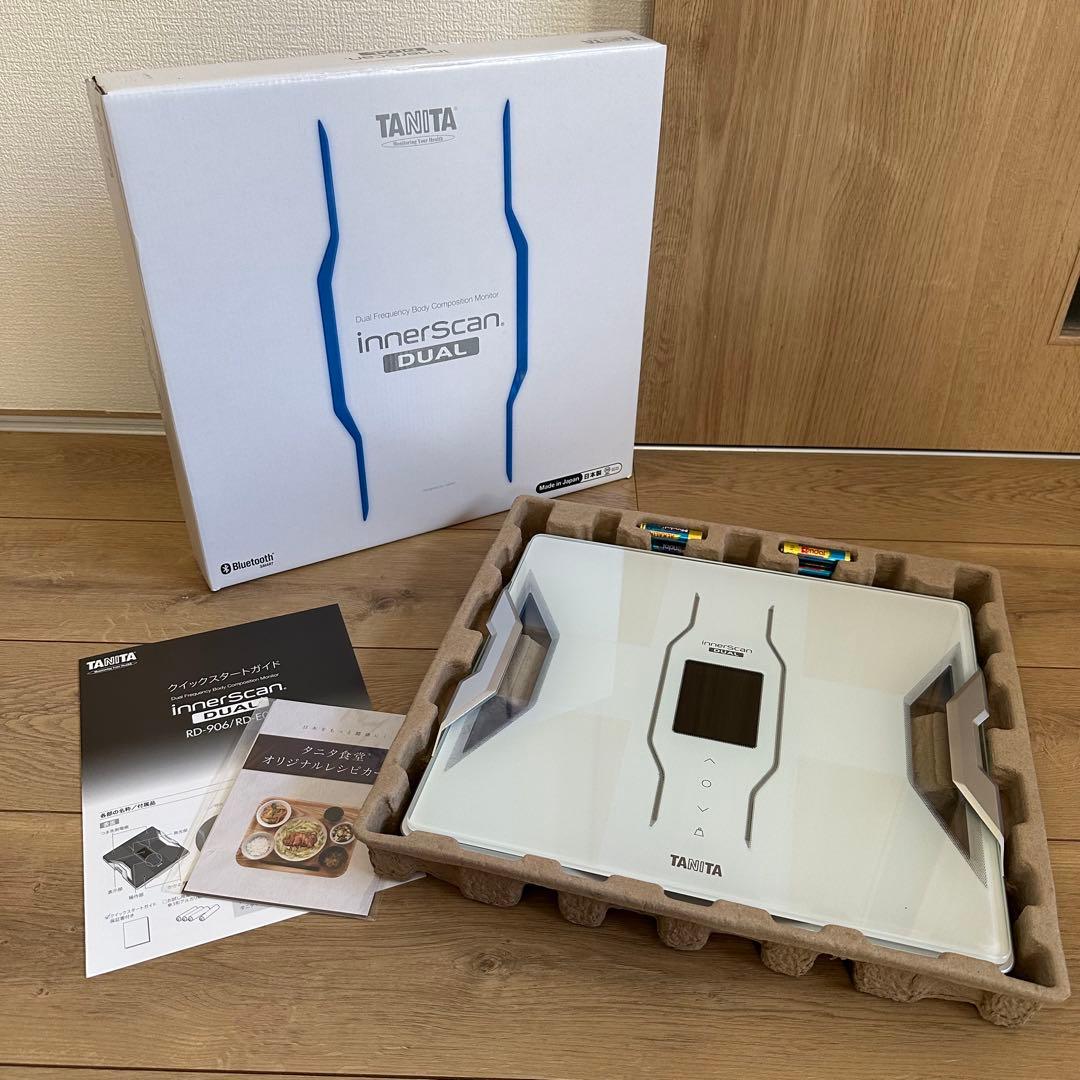 未使用 タニタ体組成計 インナースキャンデュアルRD-906-WH - メルカリ