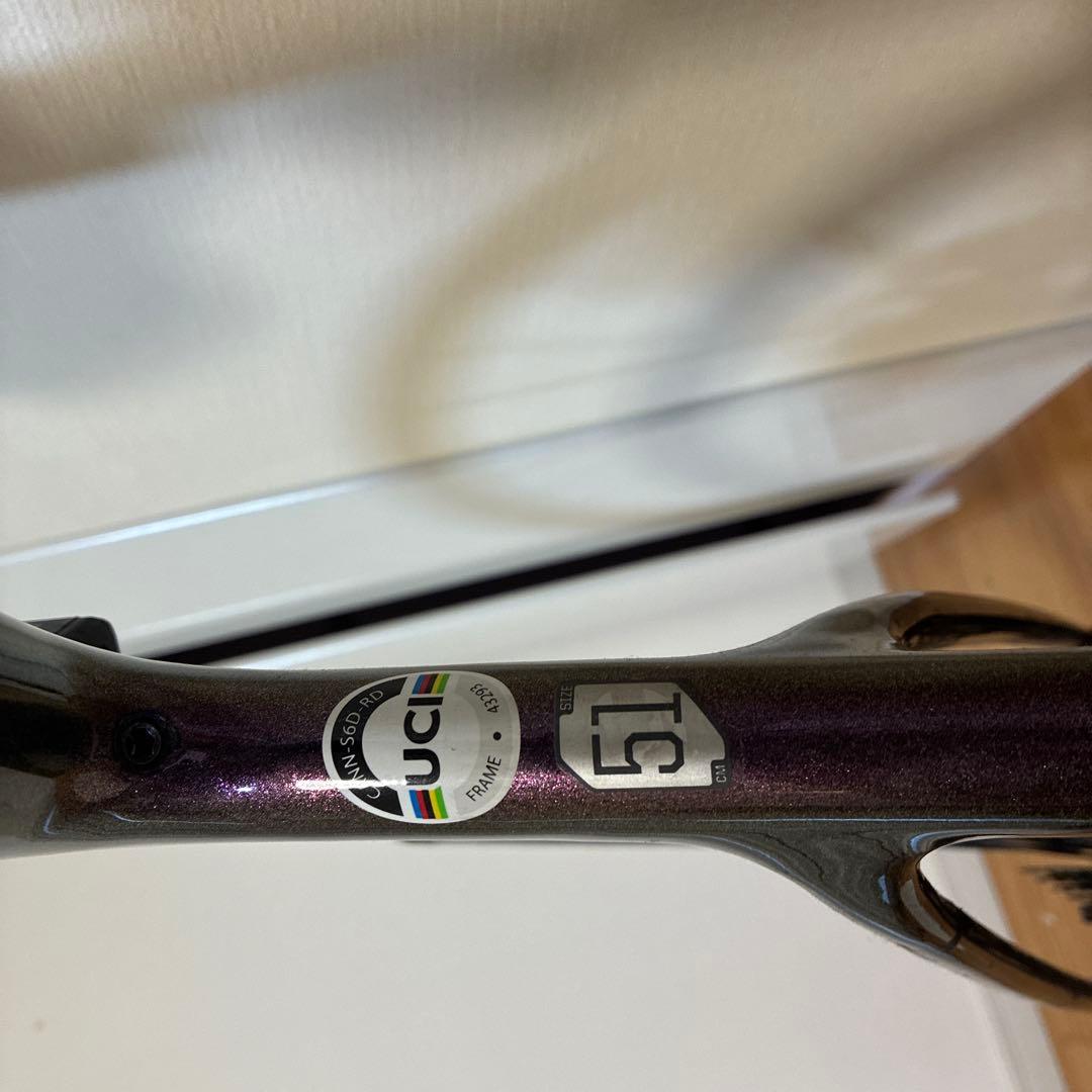 （Supersix EVO Carbon Disc 105) レインボートラウト