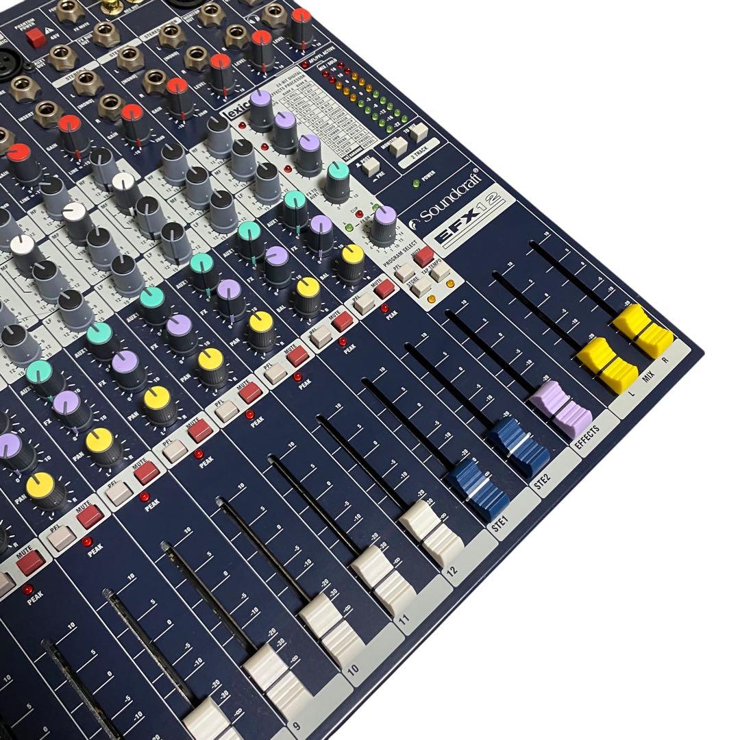 【美品】soundcraft EFX12 アナログミキサー　高音質