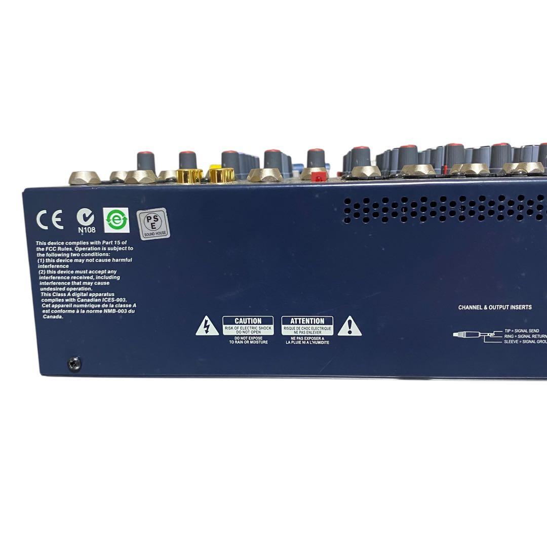 【美品】soundcraft EFX12 アナログミキサー　高音質