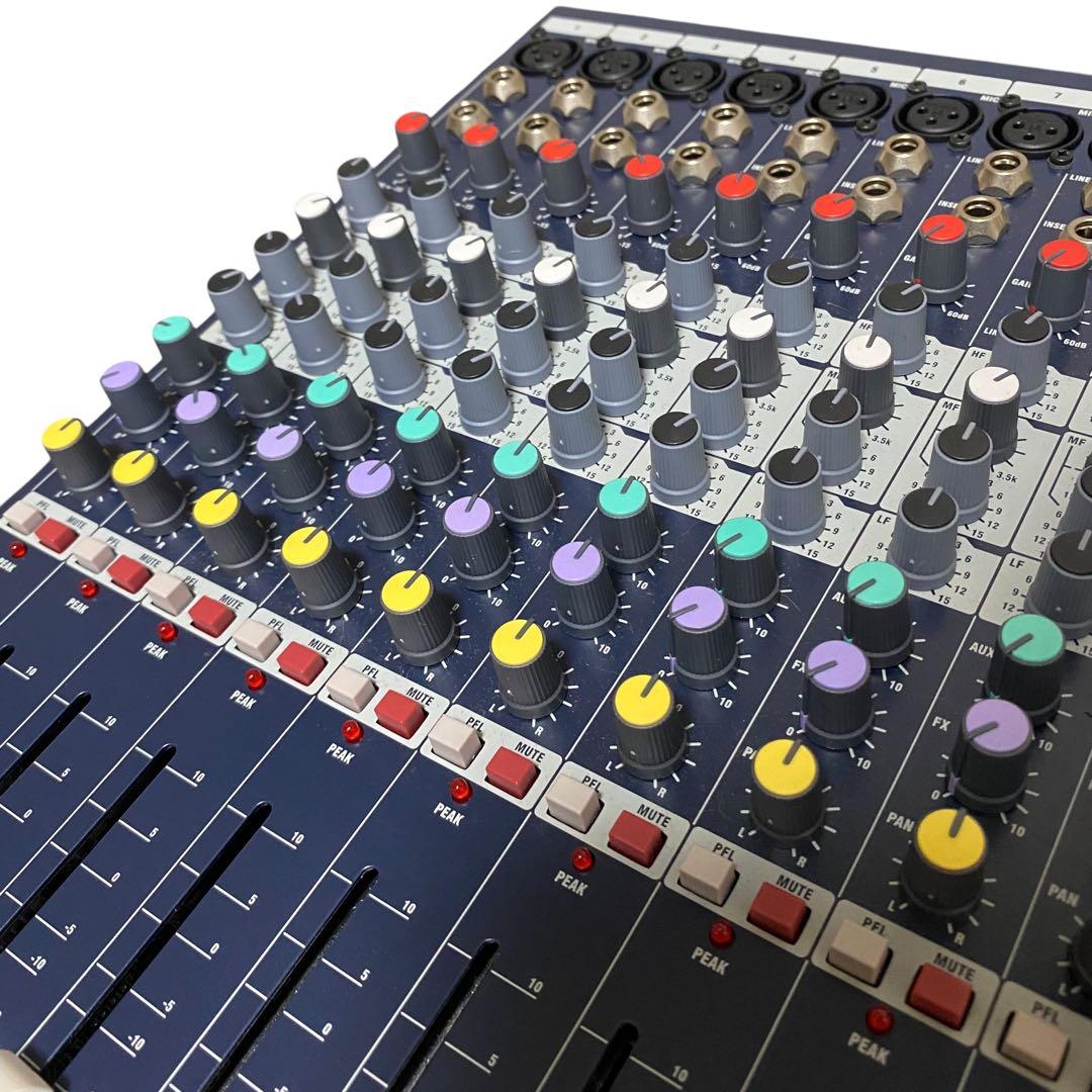 【美品】soundcraft EFX12 アナログミキサー　高音質