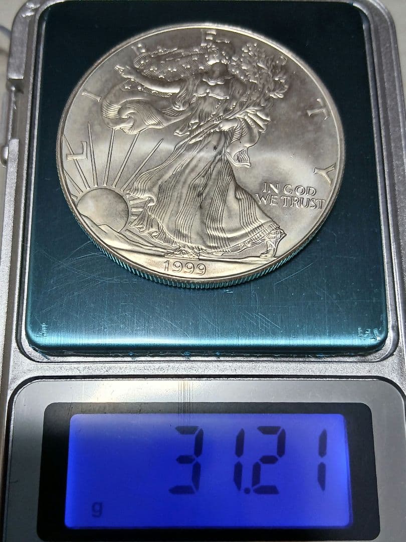 1999年 アメリカウォーキングリバティイーグル銀貨