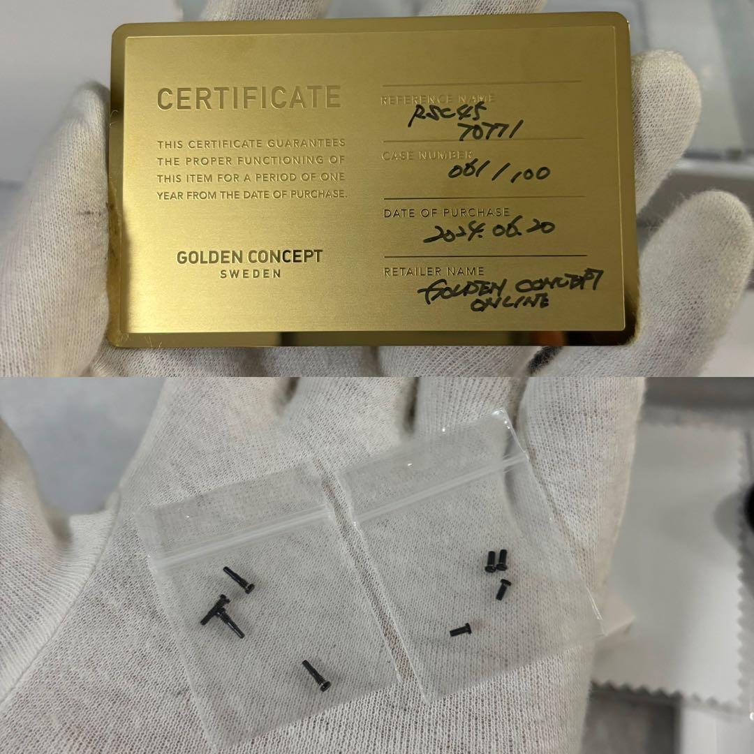 美品］限定100本　ゴールデンコンセプト　RSCⅡ 45 リミテッドエディション