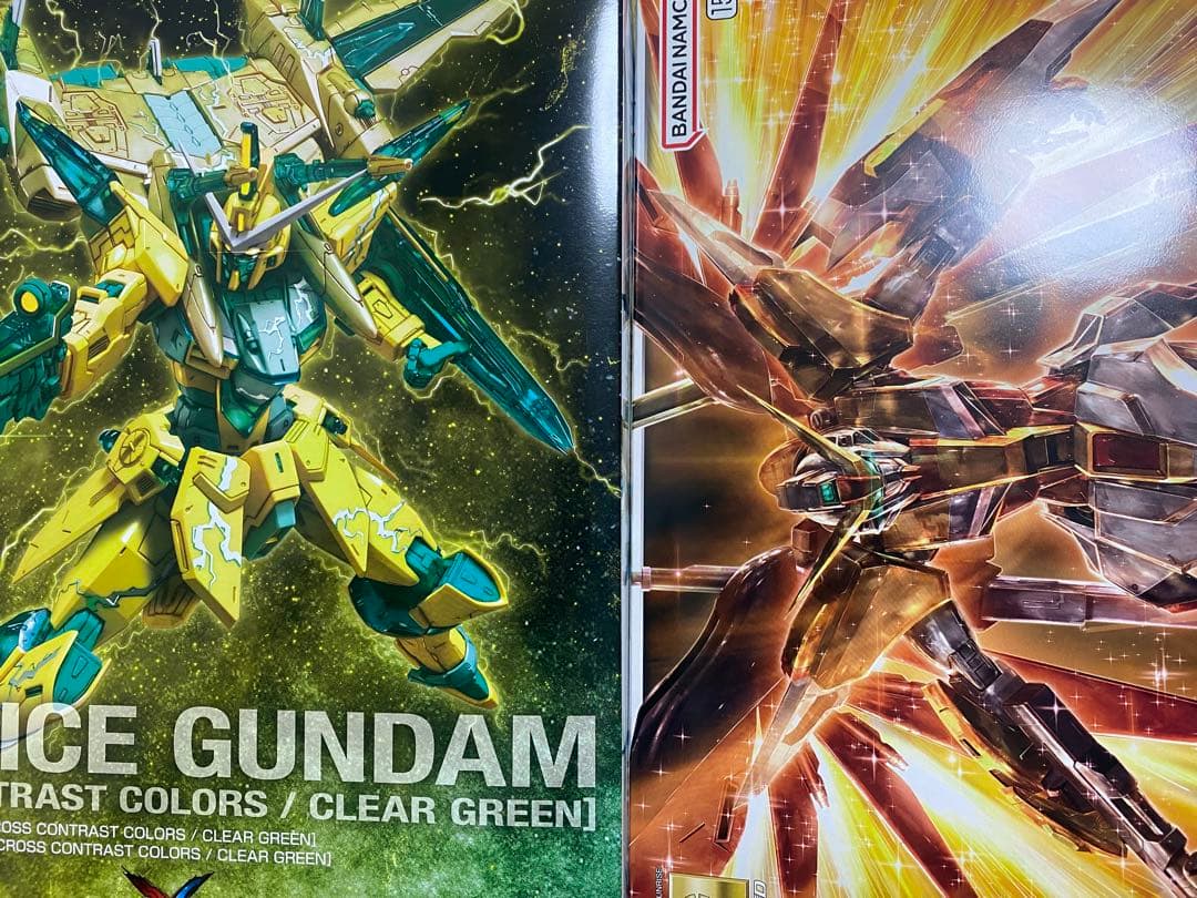 MG デスティニーガンダム ハイネ専用　ジャスティス　クロスコントラスト MG デスティニーガンダム ハイネ専用 ジャスティス クロスコントラスト