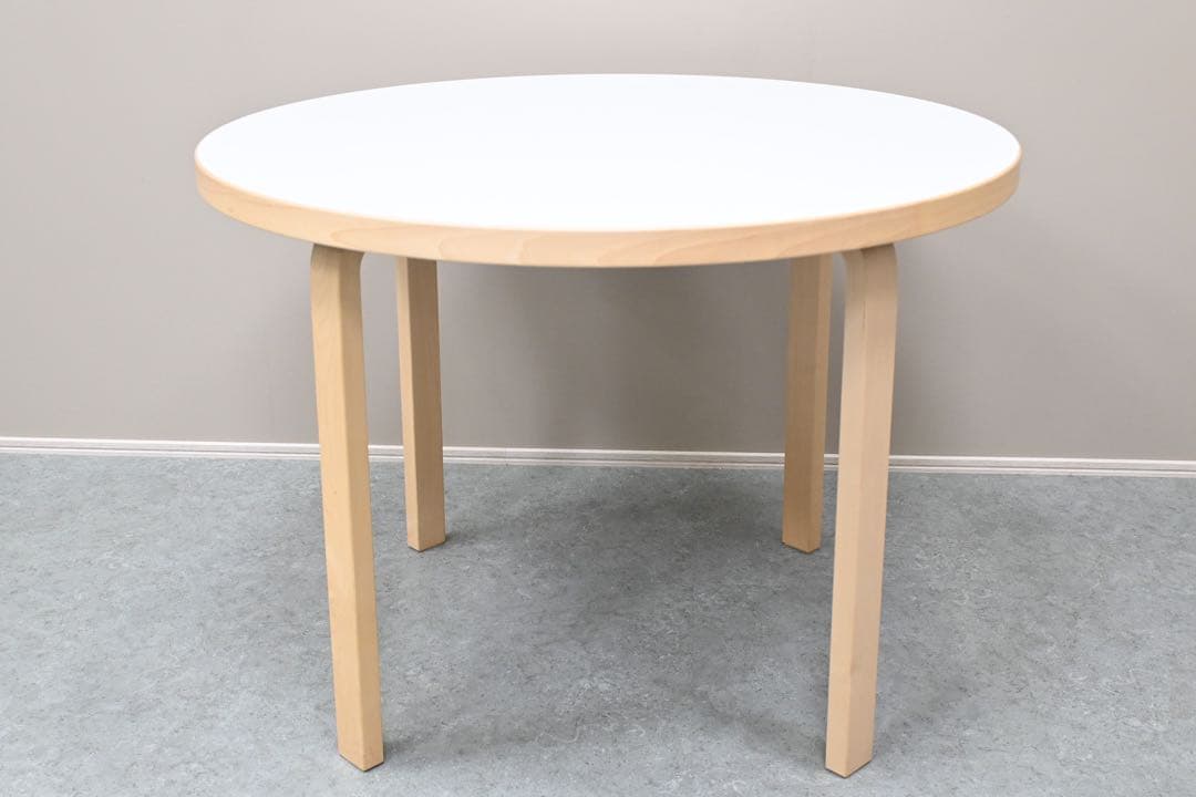 【展示極美品】artek アルテック テーブル 90A アルヴァ・アアルト