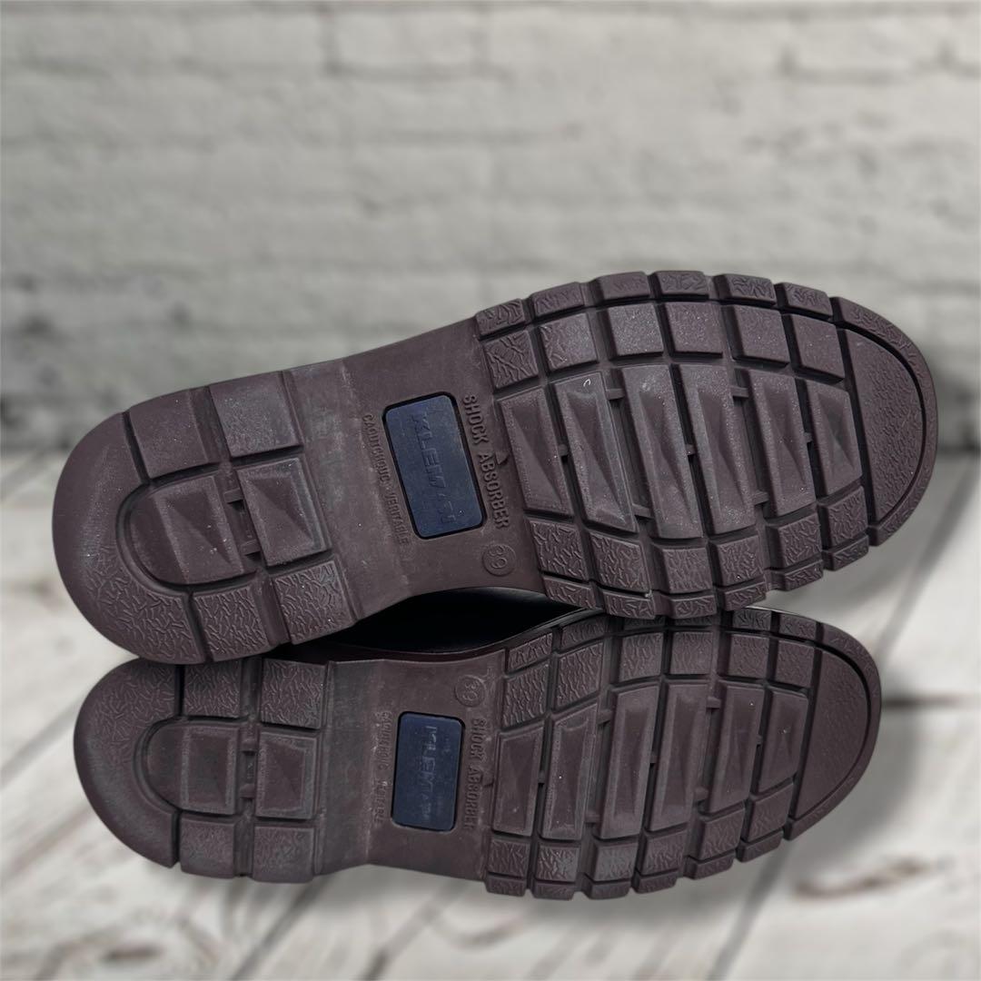 t*a様 美品　KLEMAN クレマン　チロリアンシューズ　ブラウン　レザー　革