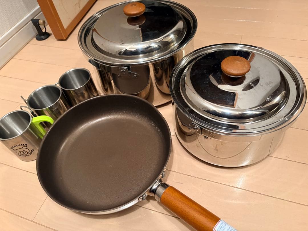  peak クッカーセット&シェラカップ&おまけ付き　バラ売り不可