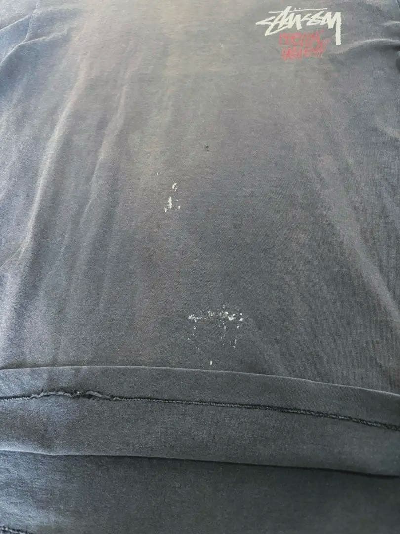80s 黒タグ stussy ラスタ Tシャツ 墨黒 M ブラック フェード◎ - メルカリ