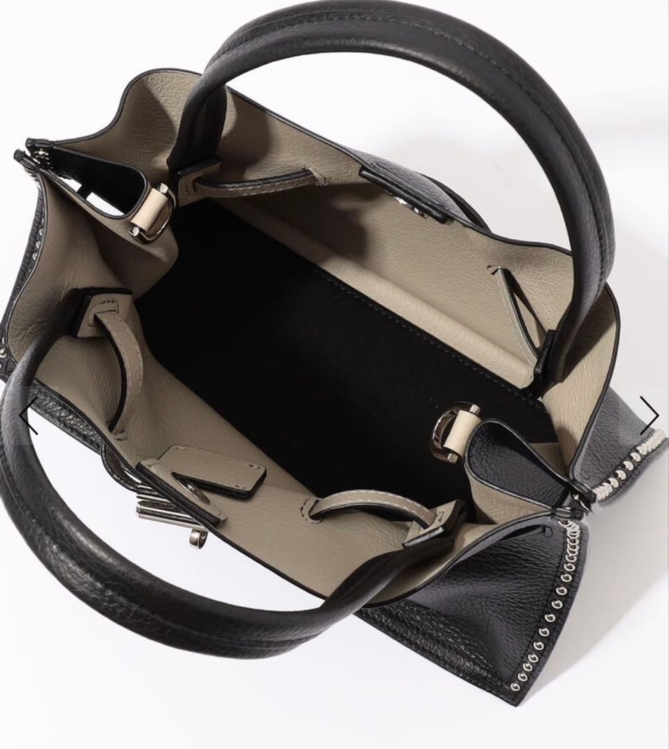 新品未使用　ヴィオラドーロ　スタッズ　トートバッグ　ショルダーバッグ