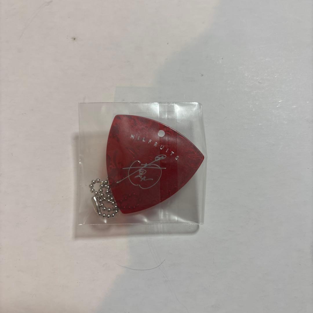 煮ル果実 キメラ ピックキーホルダー サイン ギターピック | オリジナルグッズ・アクリル・缶バッジ制作なら【緑陽社】