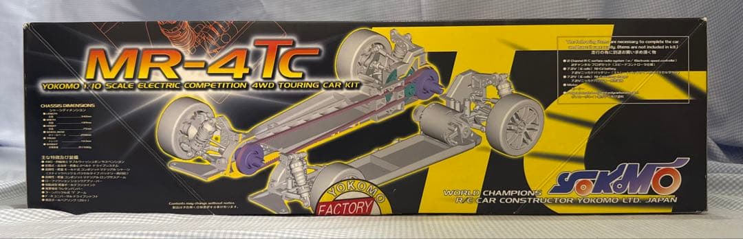 Yokomo☆MR-4Tc 1/10 電動4WDツーリングカーキット☆未開封 Yahoo