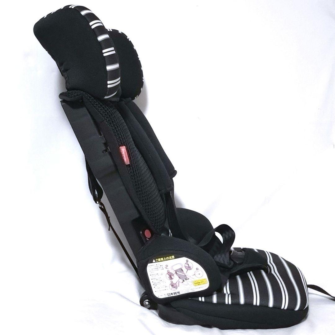 美品　日本育児　トラベルベストECプラス　チャイルドシート　ブラック　TV106