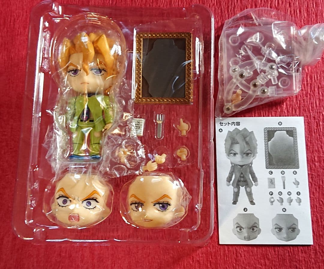 美品ジョジョ1番くじ4体セットジョジョの奇妙な冒険 ねんどろいど 5部