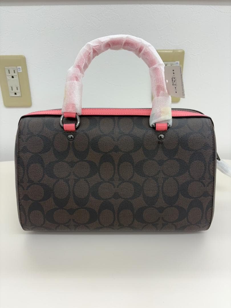 コーチ シグネチャー ハンドバッグ 2WAY ショルダーバッグ 83607 新品