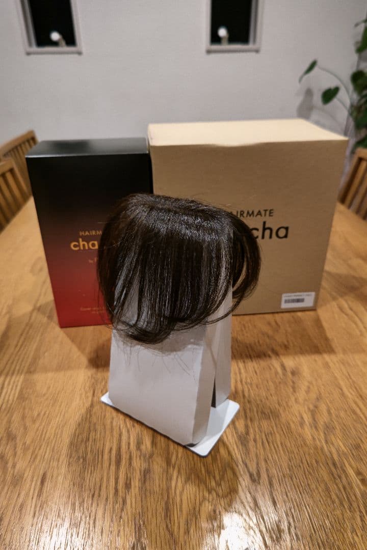 ペスカ☆ビーティーサロン発☆白髪特化型ポイントウイッグ☆チャチャ☆ショート美品