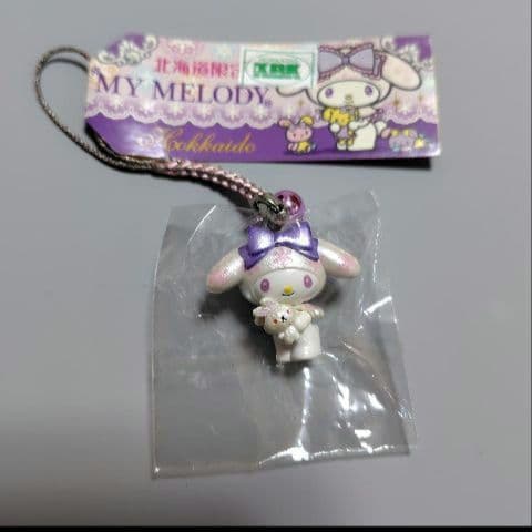 新品✾ご当地ストラップ マイメロ 北海道限定　根付け　レア【平成レトロ】2013